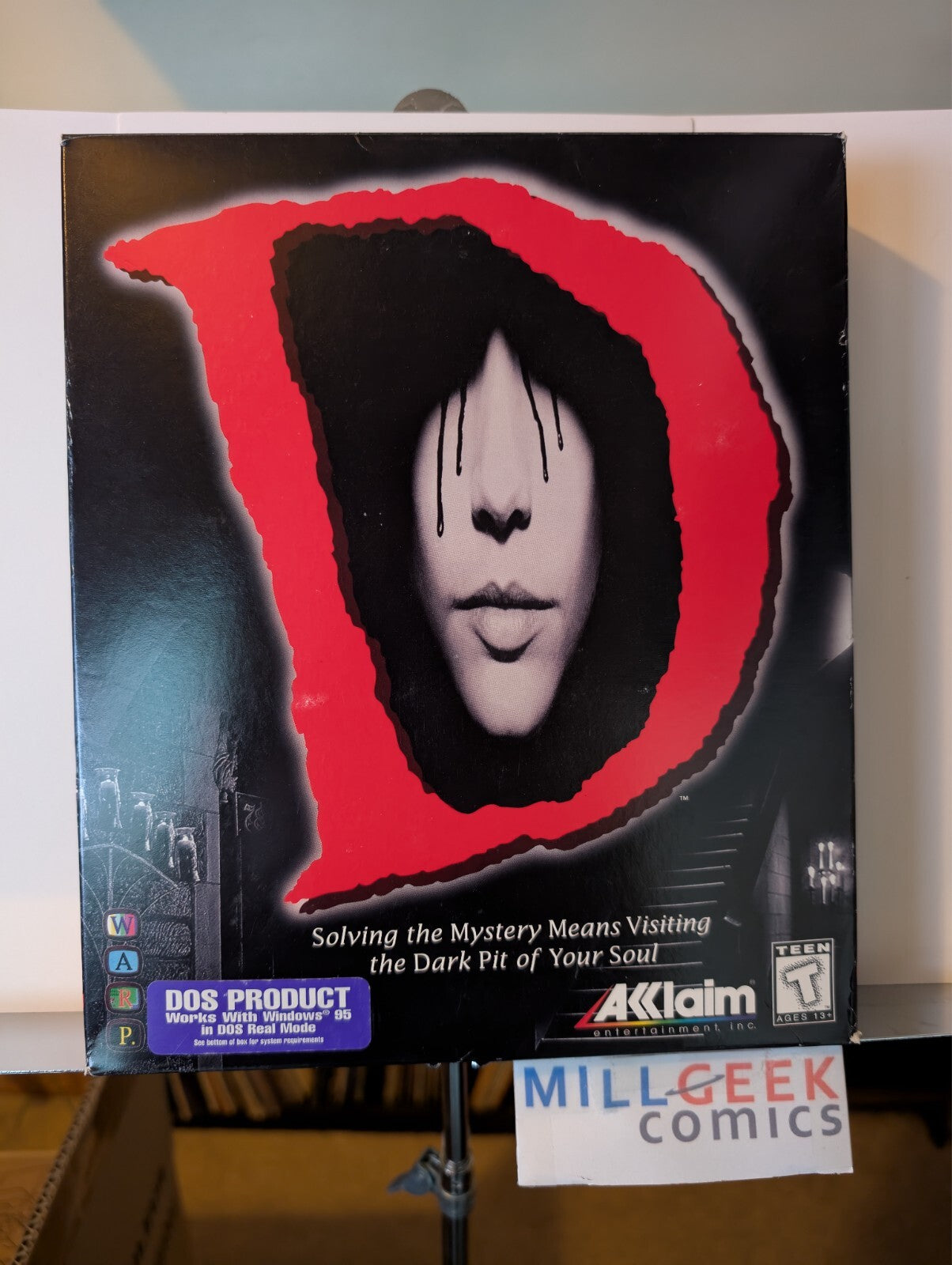 "D" (1995 PC) US Complete Big Box CD-ROM -JD